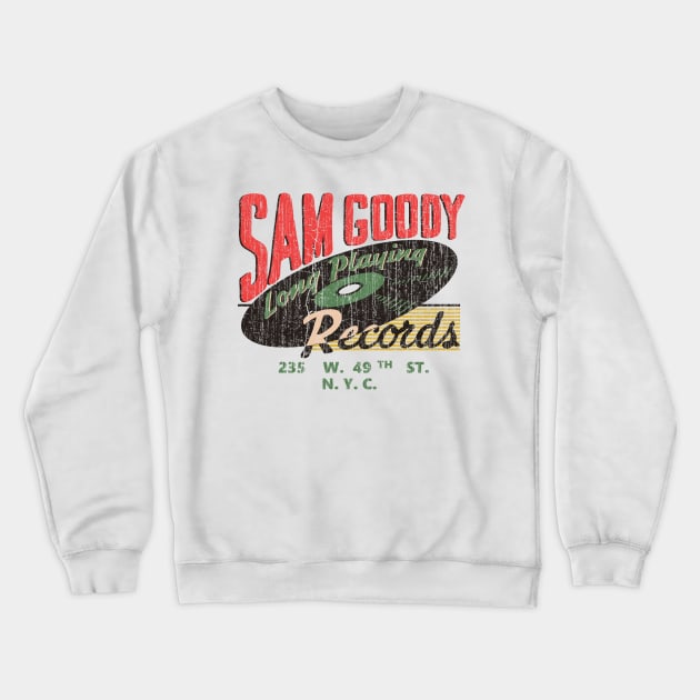 Sam Goody Long Playing Records Crewneck Sweatshirt by vender